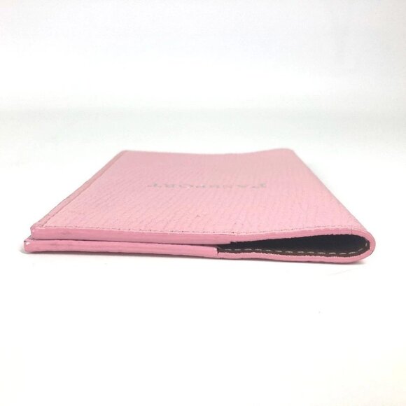 TIFFANY & Co. logo Passport Cover Stationery passport case Leather pink - Picture 11 of 14